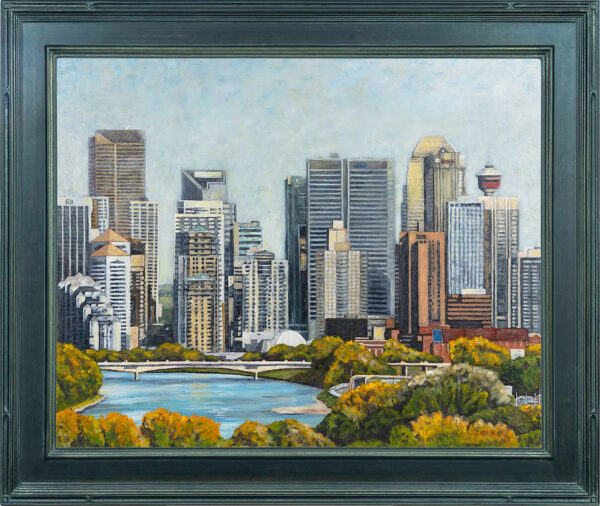 002-cowtown-framed