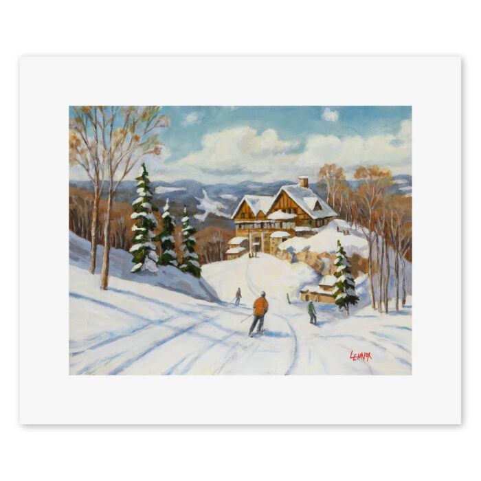 Skiers Bliss - Giclée Print